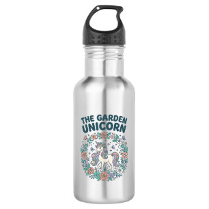 Unicorn The Garden Unicorn Trendy T-Shirt Design_1 532 Ml Water Bottle
