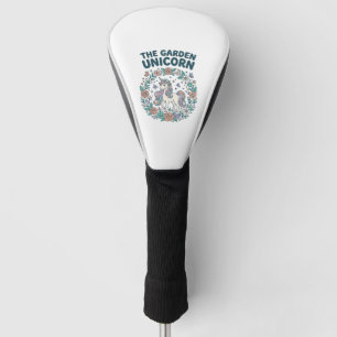 Unicorn The Garden Unicorn Trendy T-Shirt Design_1 Golf Head Cover