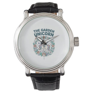 Unicorn The Garden Unicorn Trendy T-Shirt Design_1 Watch