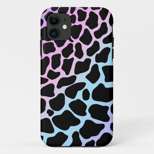 Unicorn Theme Cow Spots  Case-Mate iPhone Case (Back)