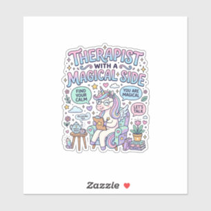 Unicorn Therapist with a Magical Side Gift Idea St