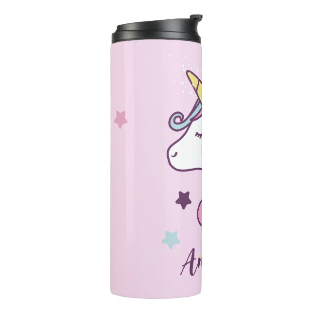 Unicorn  thermal tumbler (Rotated Left)
