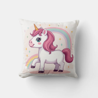 Unicorn Throw Pillow