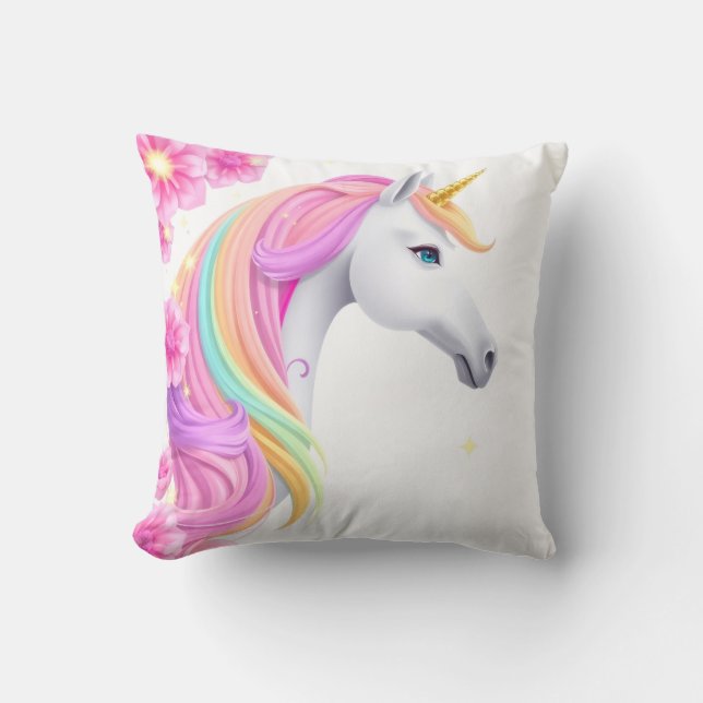 Unicorn Throw pillow (Front)