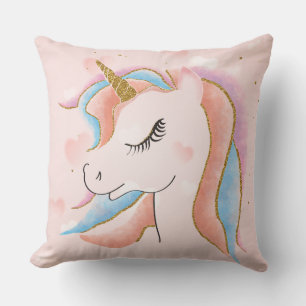 Unicorn Throw Pillow