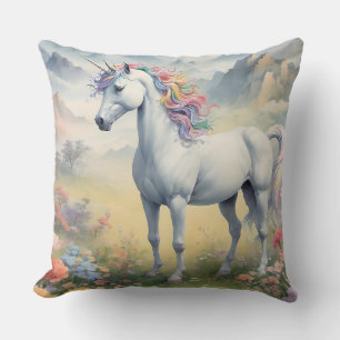 Unicorn Throw Pillow Large