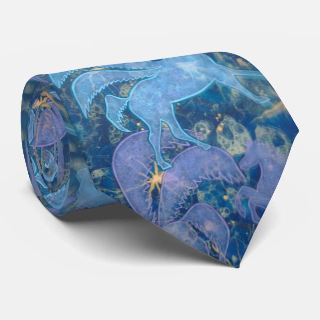 Unicorn Tie (Rolled)