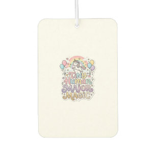 Unicorn Tiny Human Major Magic Premium Vector Vect Air Freshener
