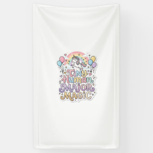 Unicorn Tiny Human Major Magic Premium Vector Vect Banner