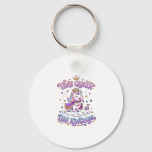 Unicorn Tiny Queen Big Kingdom Gift Idea Sticker a Keychain
