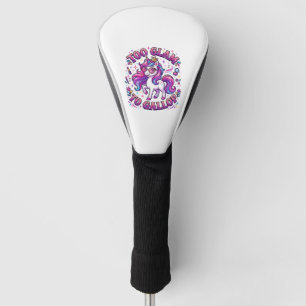 Unicorn Too Glam to Gallop Commercial Print on Dem Golf Head Cover