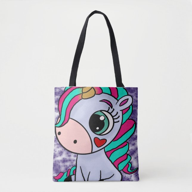 unicorn tote bag (Front)