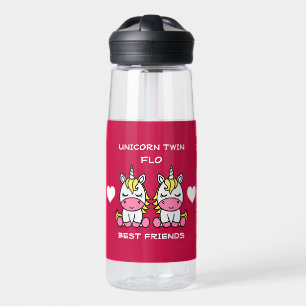 Unicorn Twin Sister  Water Bottle