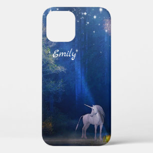 Unicorn under the Stars Personalized iPhone 12 Case