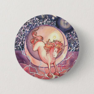 Unicorn, Universe 2 Inch Round Button