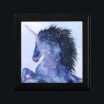 Unicorn Universe - Cosmic Gift Box<br><div class="desc">Unicorn Universe IV by Grace Popp. Features a posing unicorn with a galactic,  cosmic-like design.</div>