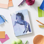 Unicorn Universe - Cosmic iPad Pro Cover<br><div class="desc">Unicorn Universe IV by Grace Popp. Features a posing unicorn with a galactic,  cosmic-like design.</div>