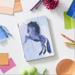 Unicorn Universe - Cosmic iPad Pro Cover<br><div class="desc">Unicorn Universe IV by Grace Popp. Features a posing unicorn with a galactic,  cosmic-like design.</div>
