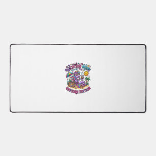 Unicorn Vacation Mode Unicorn Edition Commercial P Desk Mat
