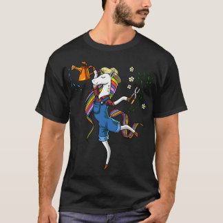 Unicorn Vegan Gardener T-Shirt