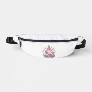 Unicorn Waffle Horn Society Print Ready Apparel Gr Fanny Pack