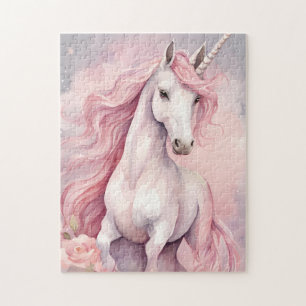 Unicorn Wall Clock Jigsaw Puzzle