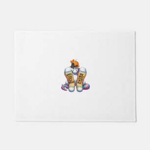 Unicorn Wearing Socks Men Women Kids Boys Girls Th Doormat