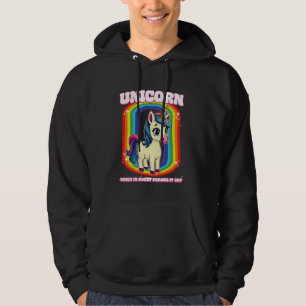 Unicorn When In Doubt Prance It Out Unicorn Hoodie