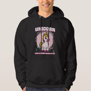 Unicorn When In Doubt Prance It Out Unicorn Hoodie