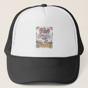 Unicorn Wild West Magic Original Trucker Hat
