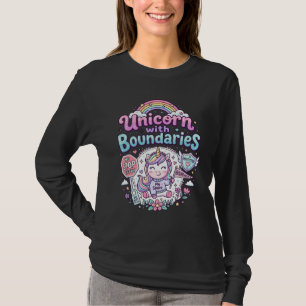 Unicorn with Boundaries Charming Apparel Graphic_1 T-Shirt