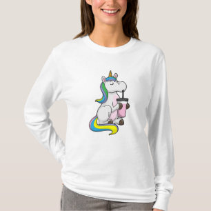 Unicorn with Bubble Tea T-Shirt