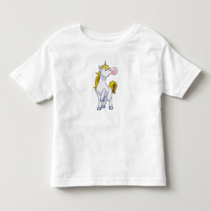 Unicorn with Chewing gum Toddler T-shirt