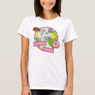 Unicorn With Donuts T-Shirt