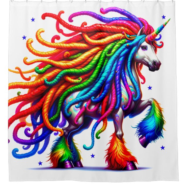 Unicorn with Dreads (Front)