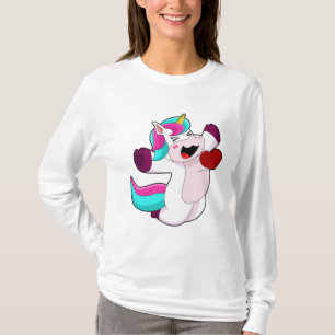 Unicorn with Heart T-Shirt