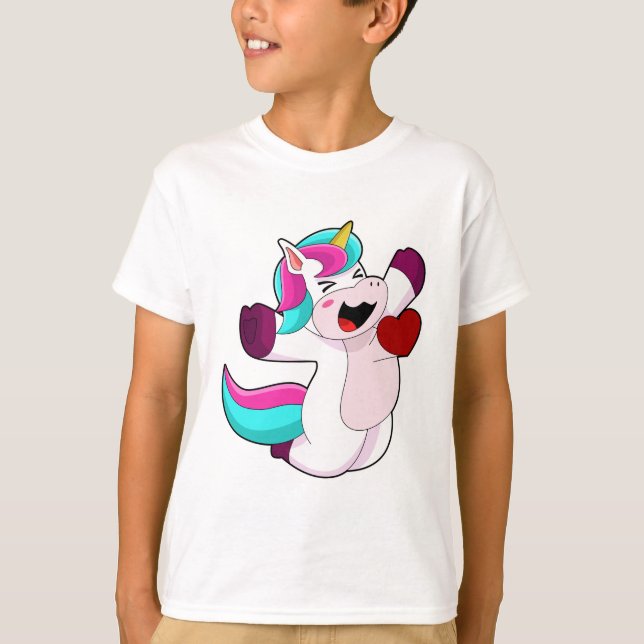 Unicorn with Heart T-Shirt (Front)