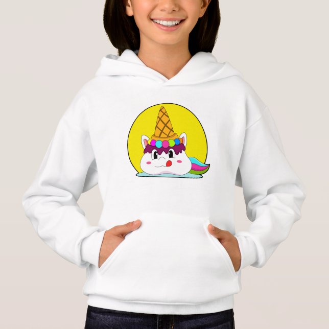 Unicorn with Ice cream cone (Front)