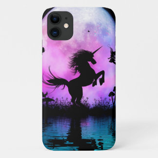 Unicorn with little fairy iPhone 11 case