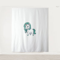 Unicorn With Petrol Mane Cute Funny Unicorn Design