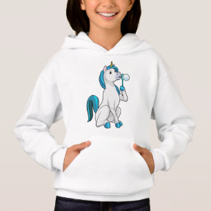 Unicorn with Soap bubbles