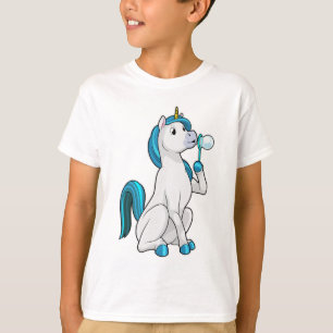 Unicorn with Soap bubbles T-Shirt