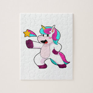 Unicorn with Star Jigsaw Puzzle