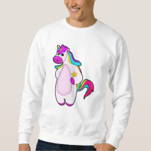 Unicorn with Star Sweatshirt