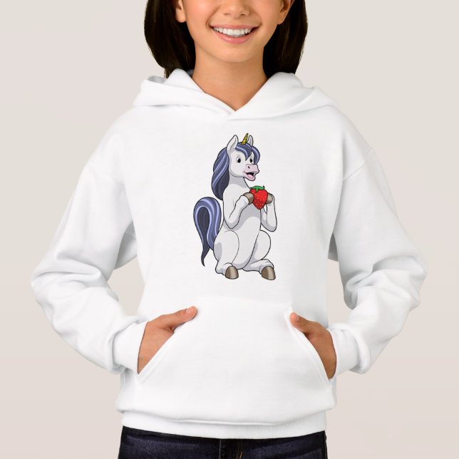 Unicorn with Strawberry Fruit (Front)