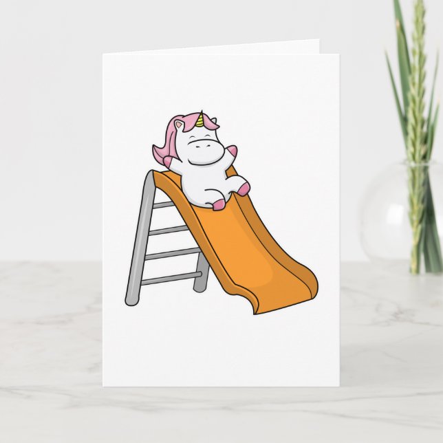 Unicorn with Swing Card (Front)