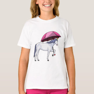 Unicorn with Umbrella T-Shirt