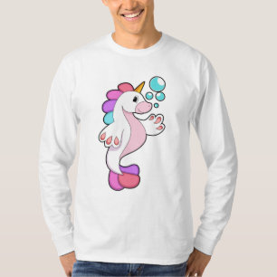 Unicorn with Water bubbles.PNG T-Shirt