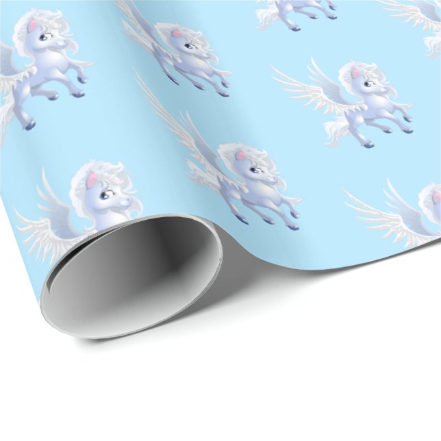 Unicorn Wrapping Paper (Roll Corner)