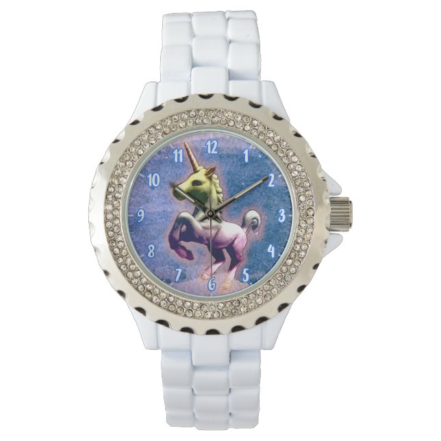Unicorn Wrist Watch (Blue) (Front)